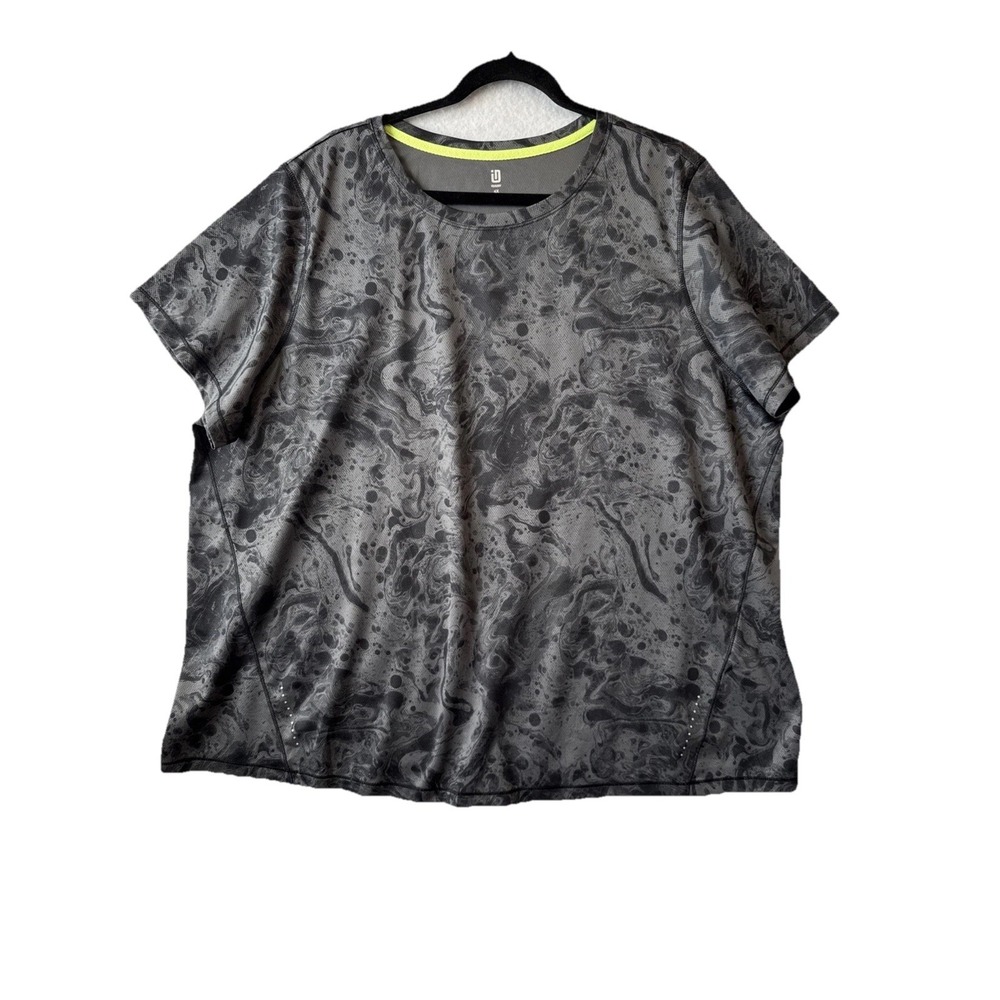 ID Ideology Mesh Athletic Short Sleeve T Shirt Women's 4X Gym Workout Breathable